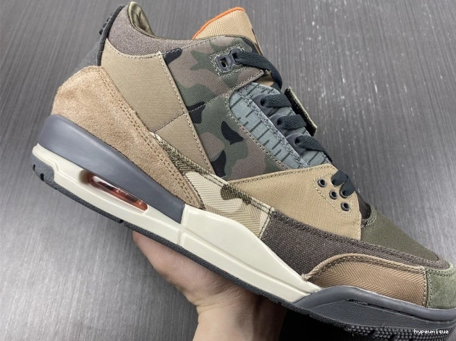 HYPE Retro Patchwork Air 3 Camo DO1830-200 Jordan 0627